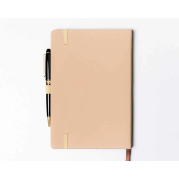 Notes planer notatnik A5 organizer z gumką w kropki zeszyt Peterson