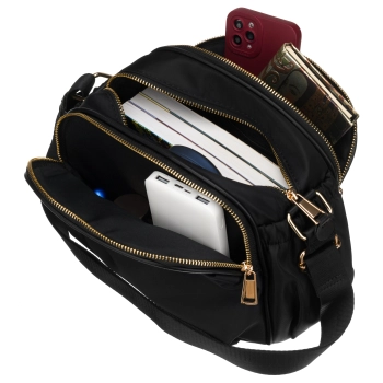Listonoszka torebka damska miejska Peterson modna na ramię mała crossbody