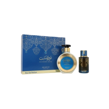 Zestaw Arabiyat Prestige Blueberry Musk Edp 100ml + Body Lotion 300ml