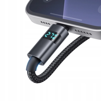 MCDODO KABEL Z WYŚWIETLACZEM USB-C SZYBKIE ŁADOWANIE USB TYP C 5A 100W 1M