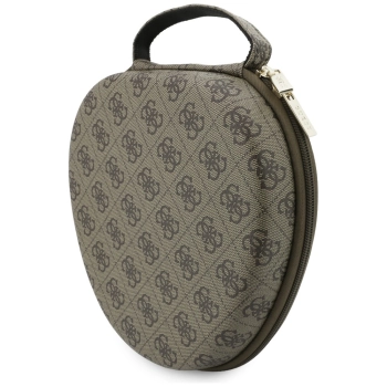 Etui na słuchawki Guess Carry Box        brązowy