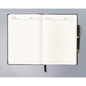 Notes planer B5 Peterson organizer notatnik z gumką elegancki w linie