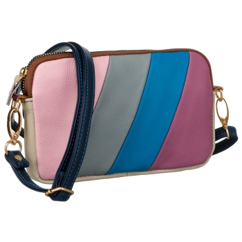 Saszetka damska torebka skórzana listonoszka śliczna na ramię crossbody