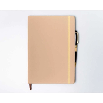 Notes notatnik B5 z gumką planer organizer w kropki zeszyt Peterson