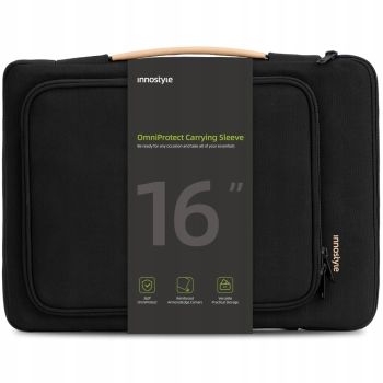 INNOSTYLE TORBA NA LAPTOPA 15 6 16 WODOODPORNA ETUI CASE OMNIPROTECT CZARNA