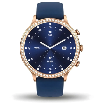 Smartwatch Gravity Różowe Złoto Pasek i Bransoleta GT5-6