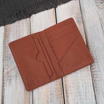Etui na karty skórzane Paolo Peruzzi RFID eleganckie KV