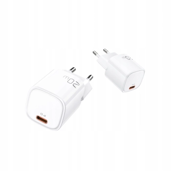 MCDODO SZYBKA ŁADOWARKA SIECIOWA ZASILACZ DO IPHONA TYP C USB-C 20W KABEL