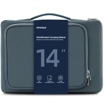 INNOSTYLE TORBA NA LAPTOPA 13 14 WODOODPORNA ETUI CASE OMNIPROTECT SZARA