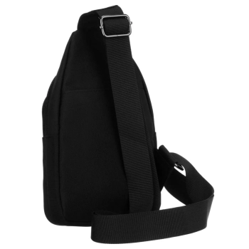 Saszetka na ramię Rovicky męska czarna lekka sportowa torba na telefon portfel sling bag