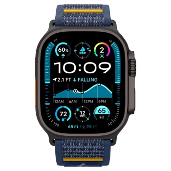 Pasek Spigen Athlex Air na Apple Watch 44 / 45 / 46 / 49 mm - granatowy