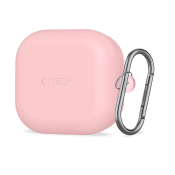 TECH-PROTECT SILICONE HOOK SAMSUNG GALAXY BUDS 4 / 4 PRO DUSTY PINK