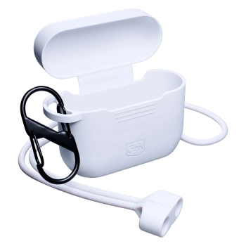 Apple AirPods Pro 3 - 3mk Silicone AirPods Case White