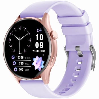Smartwatch Gravity Różowe Złoto Pasek + Bransoleta GT11-7