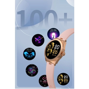 Smartwatch Gravity Różowe Złoto Różowy GT25-2