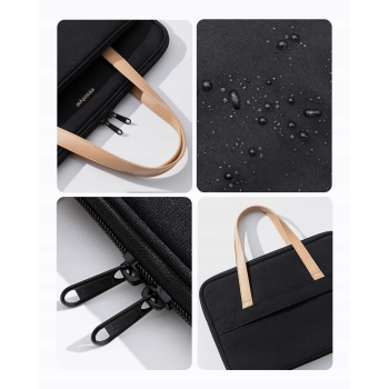 INNOSTYLE DAMSKA TORBA NA LAPTOPA 15 6 16 WODOODPORNA OMNIPROTECT PRO CZARNA