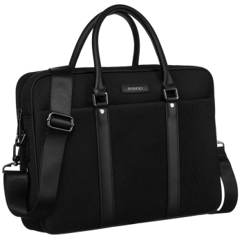 Torba na laptopa czarna na ramię pojemna na dokumenty A4 ROVICKY