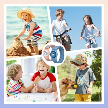 TECH-PROTECT NYLON FOR KIDS APPLE AIRTAG 1 / 2 MAGIC PONY