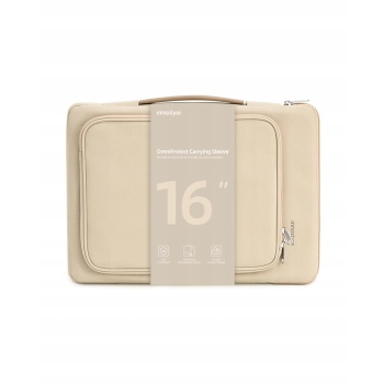 INNOSTYLE TORBA NA LAPTOPA 15 6 16 WODOODPORNA ETUI CASE OMNIPROTECT BEŻOWA
