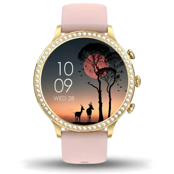 Smartwatch Gravity Złoty Pasek i Bransoleta GT5-3