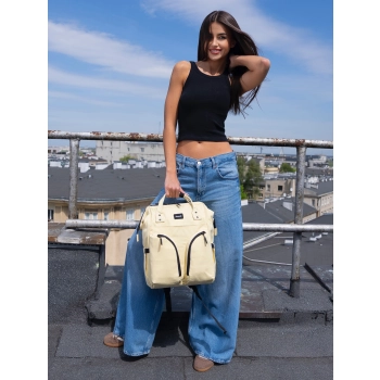 Plecak Himawari mommy bag dla mamy wodoodporny do wózka termiczne kieszenie