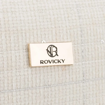 Kosmetyczka damska z cekinami Rovicky elegancka stylowa
