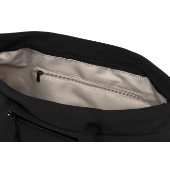 Torebka shopper bag torba damska duża czarna na ramię shopperka a4 PETERSON