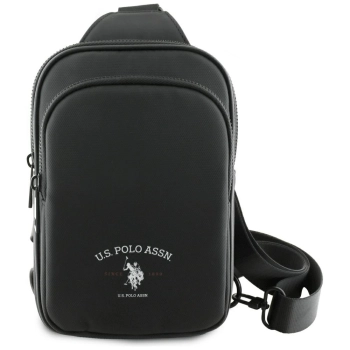 Torebka na telefon US Polo Petit Pique   Crossbody Arch czarny
