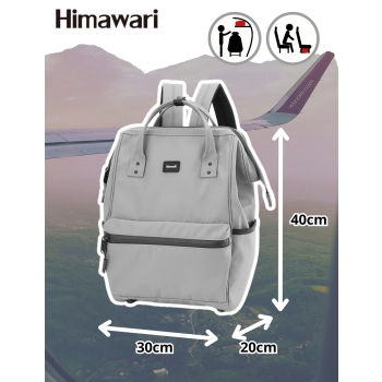 Plecak Himawari wodoodporny z USB na laptopa 40x30x20 pojemny podróżny