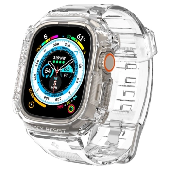 SPIGEN RUGGED ARMOR PRO APPLE WATCH ULTRA 1 / 2 (49 MM) CRYSTAL CLEAR