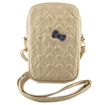 Hello Kitty Torebka HKPBPEKHBPDzłoty/gold Quilted Bows Strap