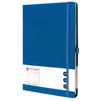 Notes planer B5 Peterson organizer z gumką notatnik w linie elegancki