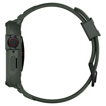SPIGEN RUGGED ARMOR PRO APPLE WATCH 4 / 5 / 6 / 7 / 8 / 9 / SE (44 / 45 MM) MILITARY GREEN