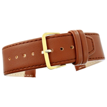 Pasek do zegarka CLASSIC - skóra 24 mm 4999-24XXL-2Z Brązowy
