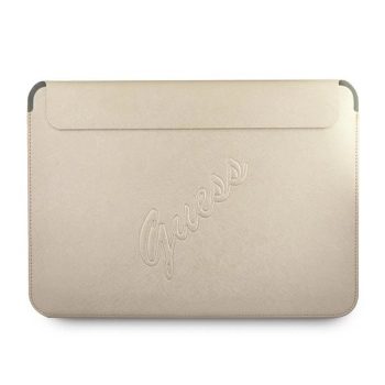 Guess Sleeve GUCS13PUSASLG 13 złoty/gold Saffiano Script