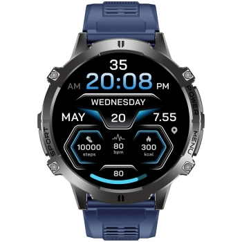 Smartwatch Gravity Czarny Pasek + Bransoleta GT42-2