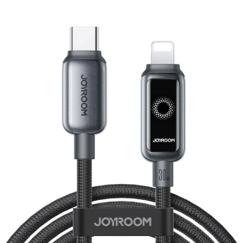 Kabel Joyroom S-A55 StarFlight 30W USB-C - Lightning 1,2m - czarny