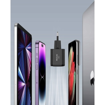 INNOSTYLE SZYBKA ŁADOWARKA KOSTKA USB-C 35W USB TYP C GAN II DO SAMSUNG LED