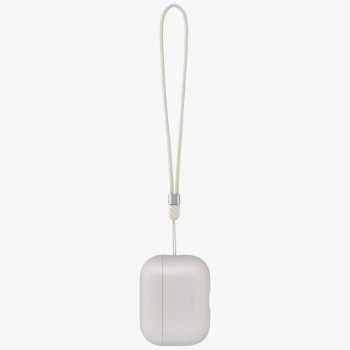 Etui UNIQ Lino do AirPods Pro 3 gen      Silicone beżowy