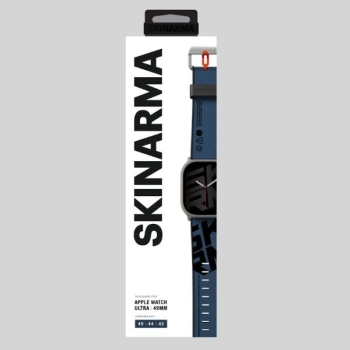 Skinarma pasek Spunk Apple Watch Ultra   niebieski/blue
