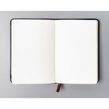 Notes notatnik planer A6 mały Peterson twarda oprawa w kropki journal