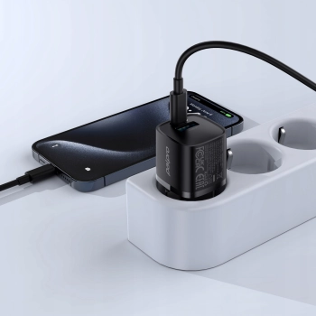 PALPRO SZYBKA ŁADOWARKA DO TELEFONU 2X USB-C USB-A KOSTKA DO ŁADOWARKI 20W