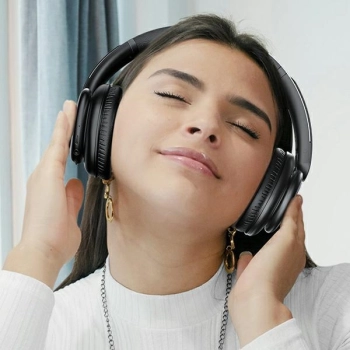 AWEI słuchawki nauszne A996 Pro ANCBluetooth czarny/black
