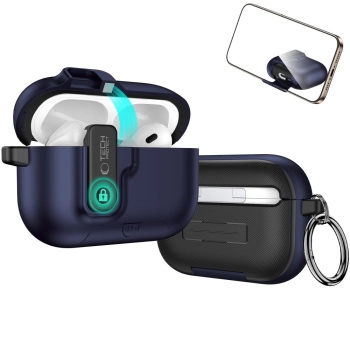 TECH-PROTECT SLIM HOOK APPLE AIRPODS PRO 3 NAVY BLUE