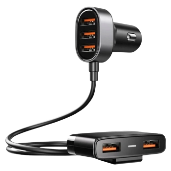 Ładowarka samochodowa Joyroom JR-CL03 5xUSB (czarna)