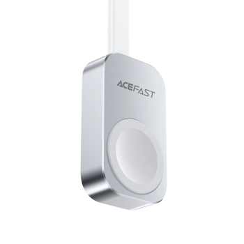Ładowarka bezprzewodowa Acefast E21 5W do Apple Watch - srebrna