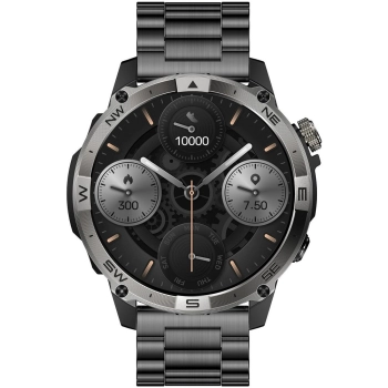 Smartwatch Gravity Czarny Pasek + Bransoleta GT46-4