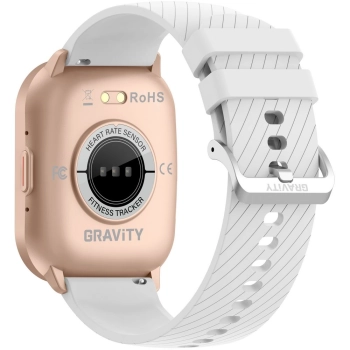 Smartwatch Gravity Różowy Pasek + Bransoleta GT43-4