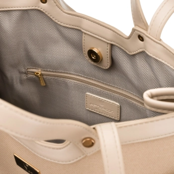 Torebka damska klasyczna na ramię pojemna duża shopper a4 Peterson modna