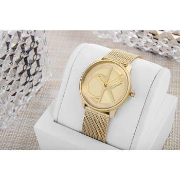 Zegarek Damski CALVIN KLEIN Iconic Mesh Elegancki